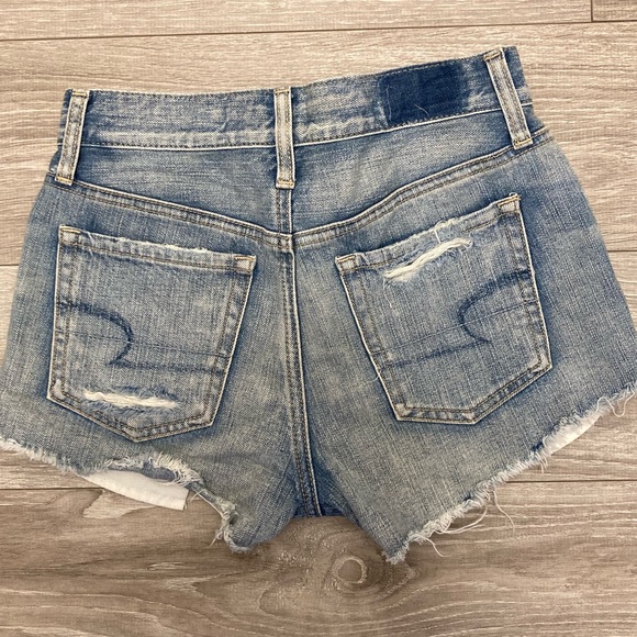 American Eagle Vintage Festival Hi-Rise Shorts Size 00 - Picture 2 of 6